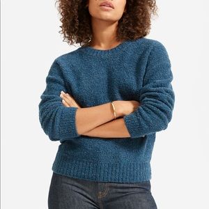 Everlane Teddy Wool Blend Crew Neck Sweater